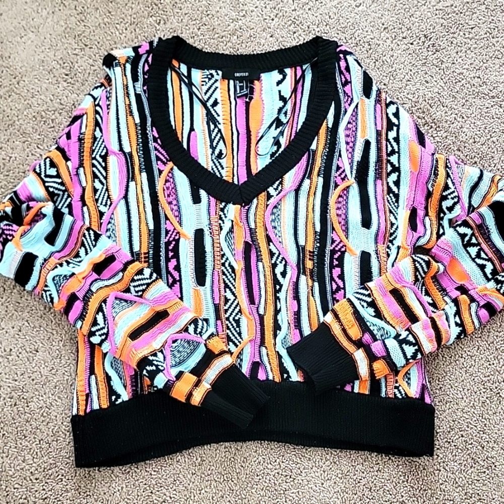 Multi color sweater